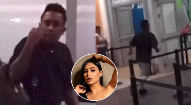 Christian Cueva es captado en el aeropuerto tras supuesto romance con Pamela Franco.