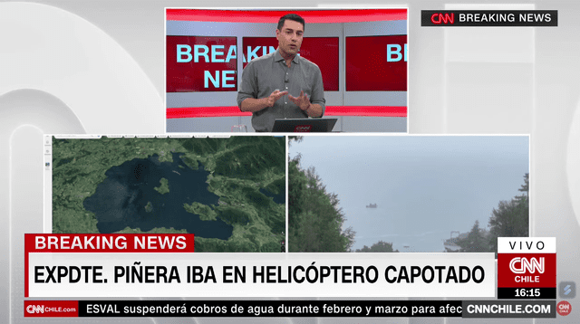 Sebastián Piñera falleció en accidente aéreo esta tarde del 06 de febrero del 2024.   