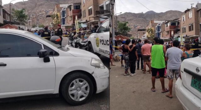 En la zona no solo se encontraron casquillos de bala, sino también botellas con las que las víctimas intentaron defenderse.