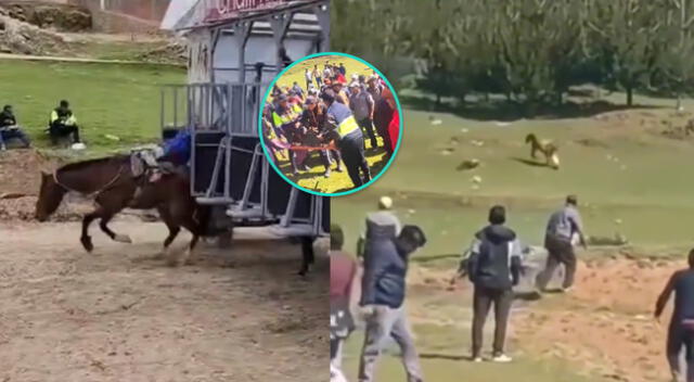 Menor de 8 años pierde la vida en competencia de caballos en Arequipa.