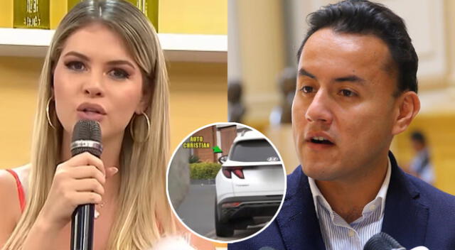 Brunella Horna reveló que Richard Acuña presta su camioneta.