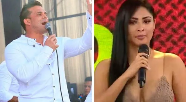 Christian Domínguez rompe su silencio tras volver a los escenarios y en medio del destape a Pamela Franco