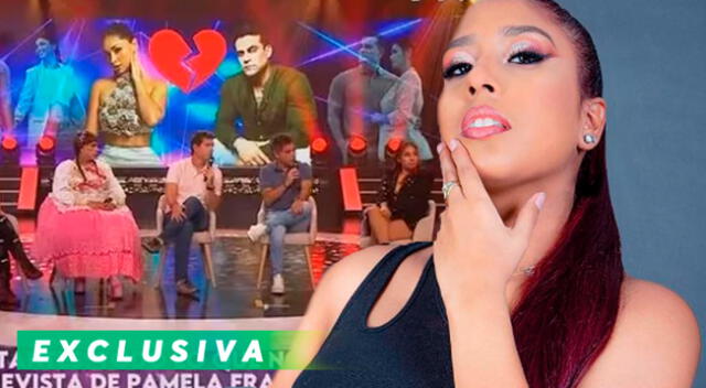 Azucena Calvay molesta con Esto es Guerra: “Con Jhonatan estamos muy enamorados”