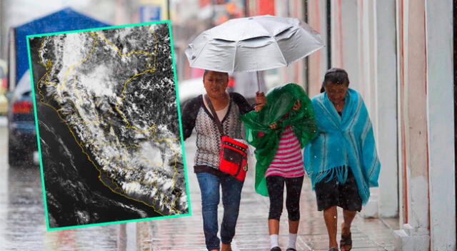 ¡Atención! Estas son las regiones que serían más afectadas por las lluvias.