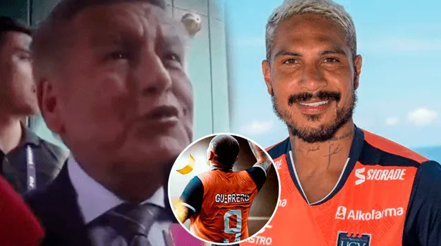 César Acuña es consultado sobre Paolo Guerrero por 'Amor y Fuego'.