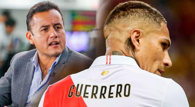 Richard Acuña salió al frente y respondió las declaraciones de Paolo Guerrero.