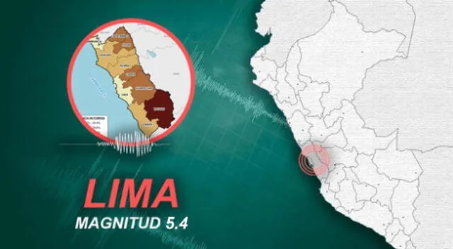 El fuerte sismo se sintió en gran parte de la capital peruana.