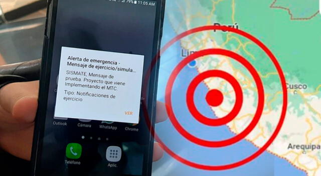 Fuerte TEMBLOR en Lima alerta a ciudadanos porque alarma no sonó en sus móviles.