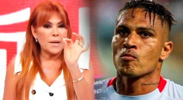 Magaly Medina arremete contra Paolo Guerrero.