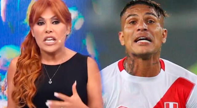 Magaly Medina arremete una vez más a Paolo Guerrero.