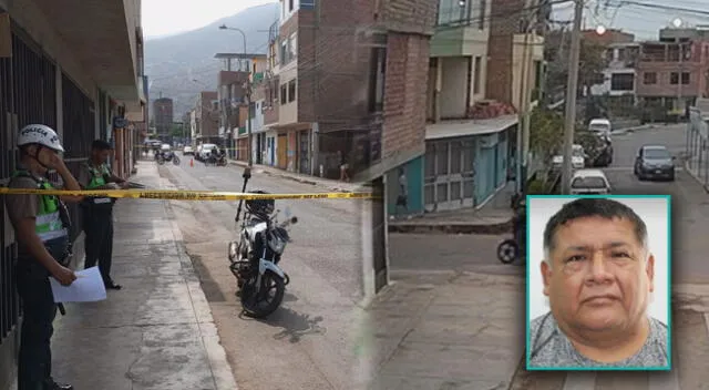 Cámaras de seguridad captaron el asesinato de un policía en Comas.
