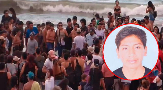 Adolescente apareció varado en la orilla de la playa de Agua Dulce este domingo.