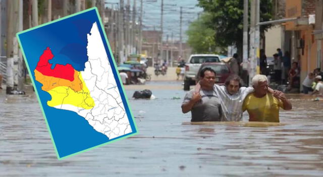 ¡Atención! Se esperan lluvias con descargas eléctricas y ráfagas de viento en el norte del país.