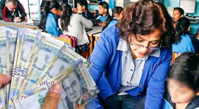 Docentes en el Perú podrán tener doble sueldo.