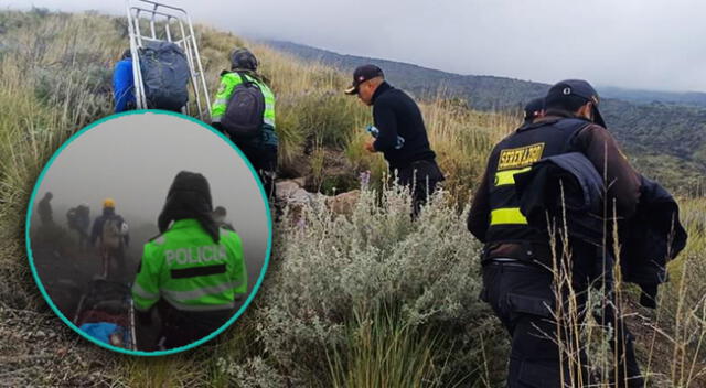 El turista chileno cayó a un barranco cuando hacía una excursión al volcán Misti.