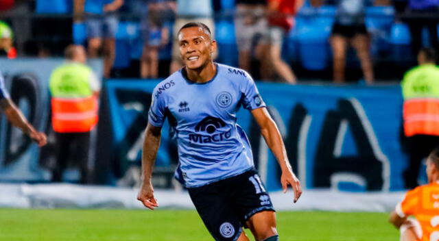 Bryan Reyna volvió a anotar con la camiseta de Belgrano.