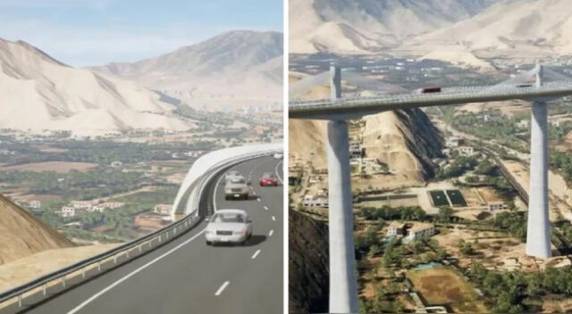 Según lo indicado por el MTC, la nueva carretera Central contará con una extensión de 185 km.