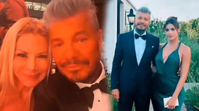 Marcelo Tinelli y su exesposa se reencuentran en boda de su hija.