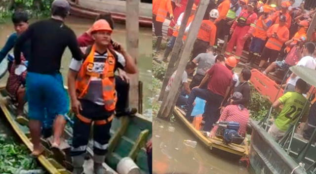 Obrero fue buscado por bomberos y la Marina de Guerra, y se tuvo que utilizar tecnología en su búsqueda.