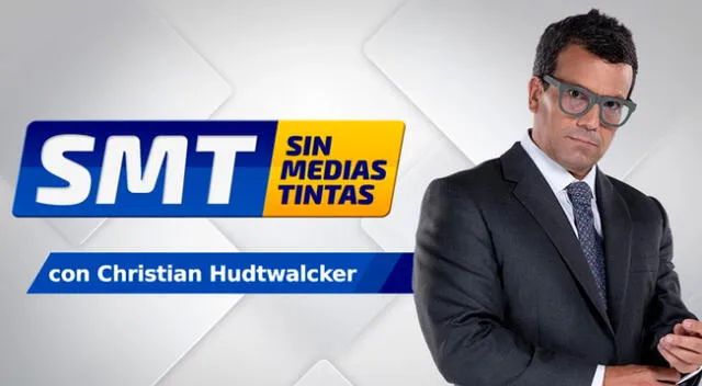 "Sin Medias Tintas" con Christian Hudtwalcker como conductor, este domingo 3 de marzo