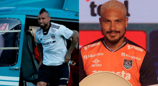 Comparan presentación de Paolo Guerrero con la de Arturo Vidal en Chile.