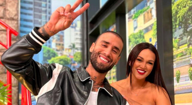 Jota Benz y Angie Arizaga estuvieron en 'Arriba mi gente'.