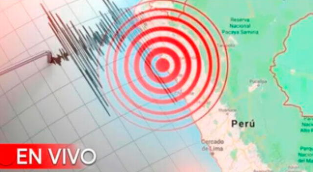 Conoce EN VIVO los sismos que ocurren en el Perú.