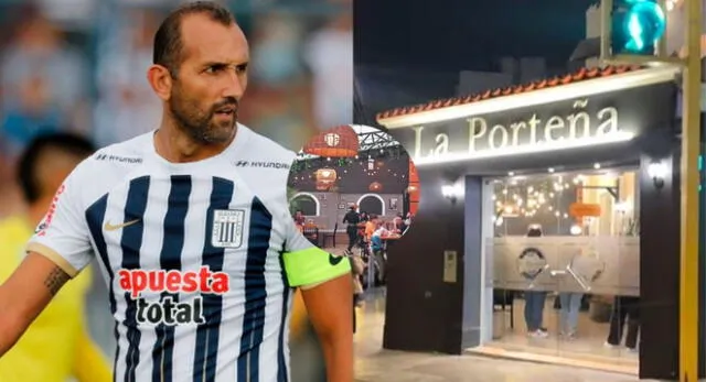 Hernán Barcos descarta desalojo del local de su negocio 'La Porteña'.