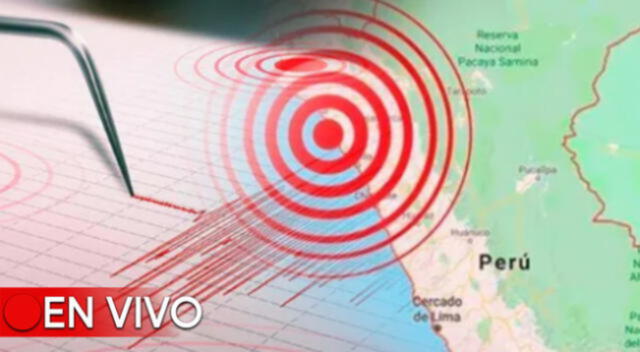 Conoce EN VIVO los sismos que ocurren en Perú.