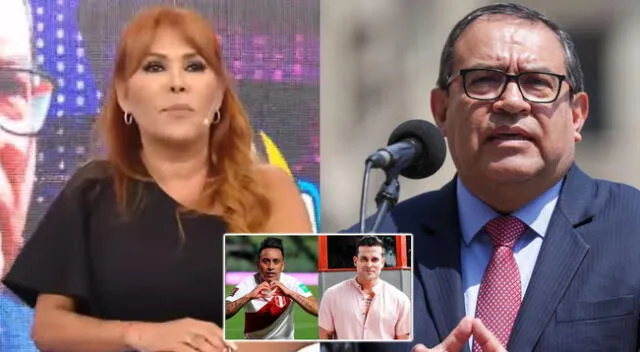 Magaly Medina criticó a Alberto Otárola por sus escándalosos audios.