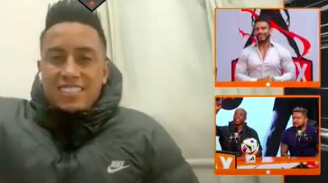 Christian Cueva habló con el 'Loco' Vargas, 'Cuto' Guadalupe y Rafael Cardozo.