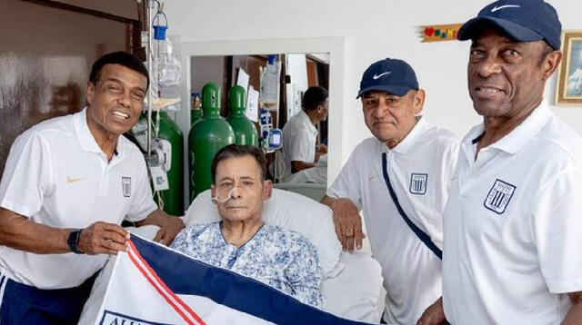 Robero Chale: jugadores, periodistas e hinchas se unen por la salud del ídolo nacional.