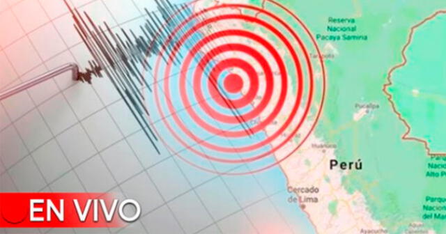 Conoce EN VIVO los  sismos que ocurren en el Perú.
