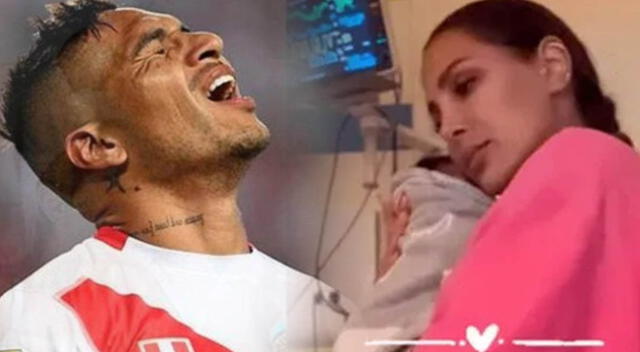 Paolo Guerrero se pronuncia sobre el estado de salud de su bebé con Ana Paula Consorte.