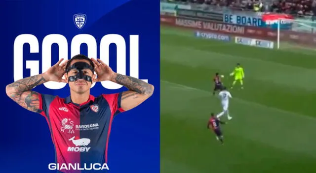 Gianluca Lapadula sorprendió al Memo Ochoa y definió a placer.