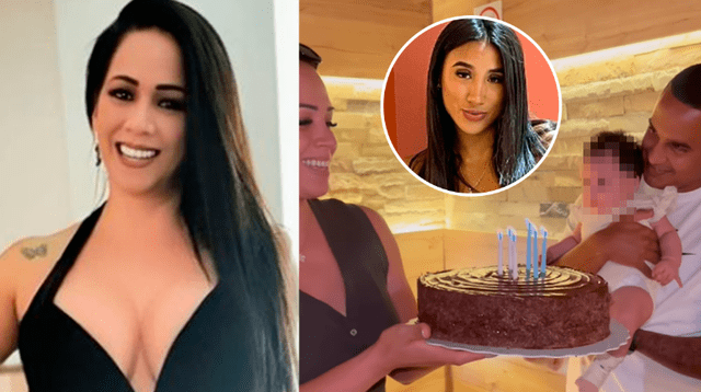 Samahara Lobatón muestra como Melissa Klug le celebra el cumpleaños a Jesús Barco.