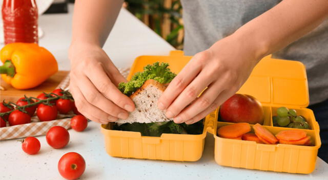 Loncheras saludables para escolares en el regreso a clases.