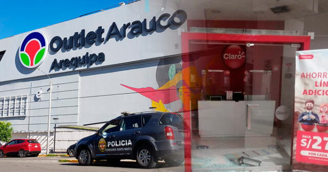 Un segundo mall en Arequipa sufre el robo de celulares en la misma modalidad.