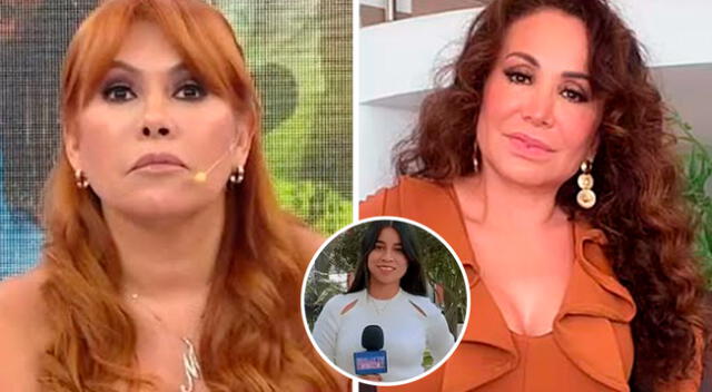 Magaly Medina hunde a Janet Barboza tras críticas a su reportera