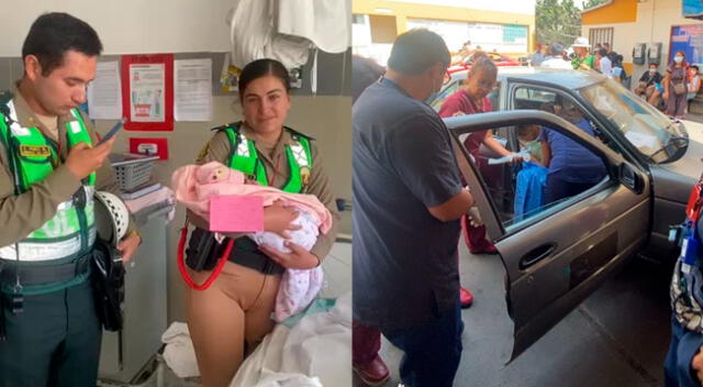La madre y el bebé fueron trasladados al hospital Cayetano Heredia.