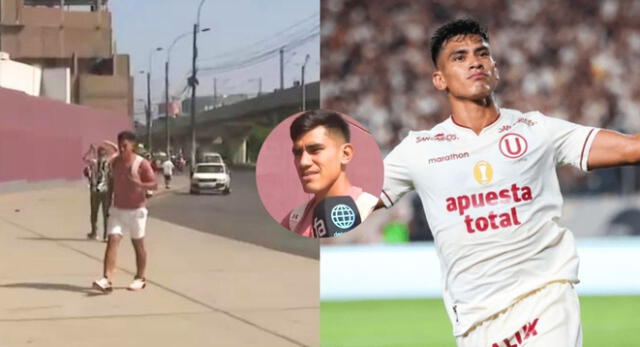 José Rivera llegó en taxi a la Videna para entrenar con la Selección Peruana tras ser convocado.