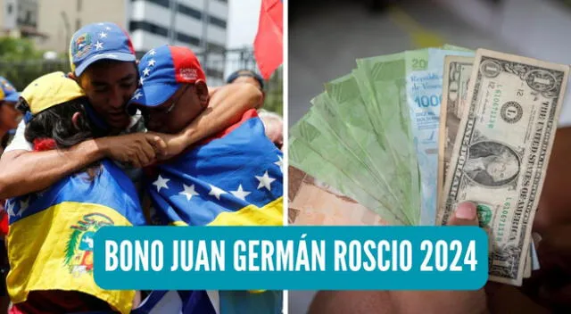 El Sistema Patria de Venezuela entregará el nuevo Bono Juan Germán Roscio 2024 vía online.
