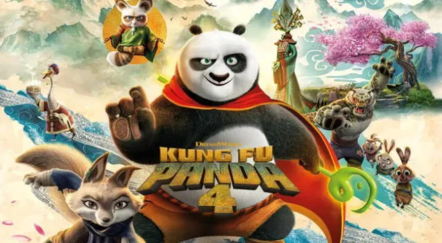 Kung Fu Panda 4: Conoce en qué salas de cine puedes ver la película.
