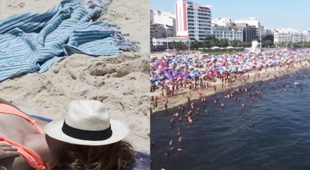 Playas en Río de Janeiro lucían repletas, mientras las autoridades publicaban consejos.
