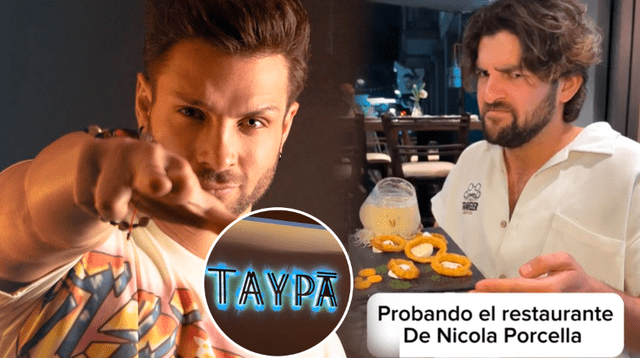 Tiktoker asegura que comer en el restaurante de Nicola Porcella en México no es tan bueno.