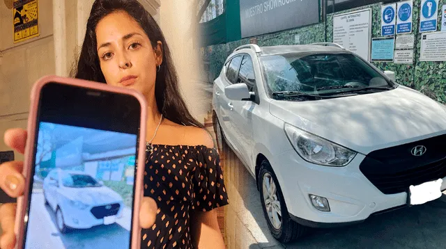 Andrea Luna sufre el robo de su camioneta y recibe llamas extorsionadoras.