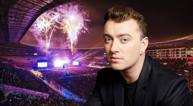 Sam Smith se prepara para su concierto en el Estadio Nacional.