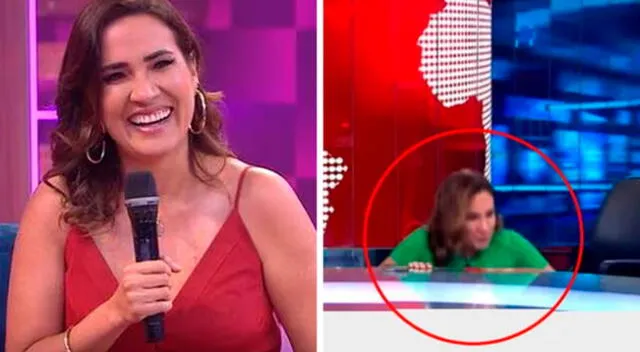 Alvina Ruiz se pronuncia por blooper EN VIVO: "Caerse está permitido, levantarse es obligatorio"