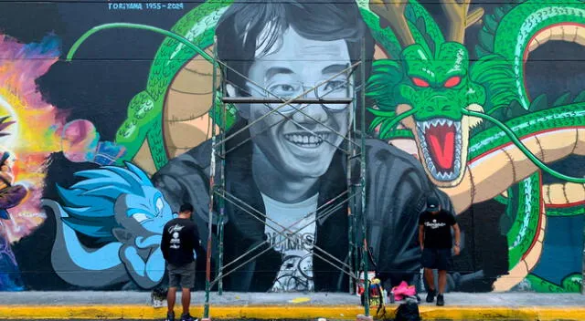 Inaugurarán mural de Dragon Ball en homenaje a Akira Toriyama.