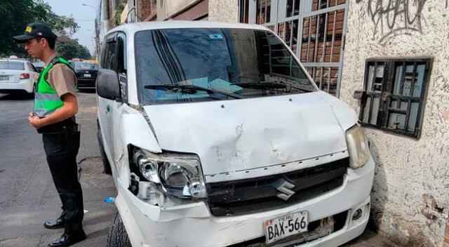 El conductor escapó de la escena del crimen y abandonó a su copiloto.